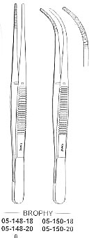 Brophy Dressing Forcep, Stright
